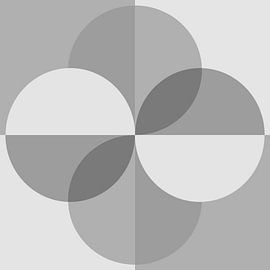 Scandinavian retro abstraction by Mad Dog Art