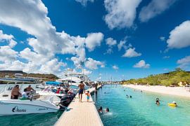 Barbara Beach Curacao van Keesnan Dogger Fotografie