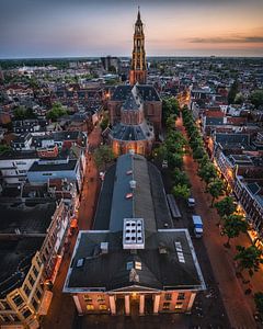 Huis de Beurs, Vismarkt, Korenbeurs, A-Kirche, Groningen von Harmen van der Vaart