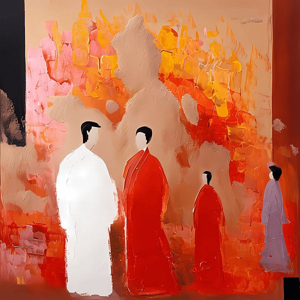 Männer in Rot 2 von Andrew Shamov