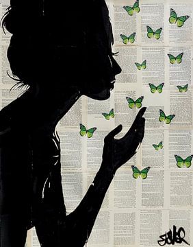 SIMPLICITY IN GREEN by LOUI JOVER