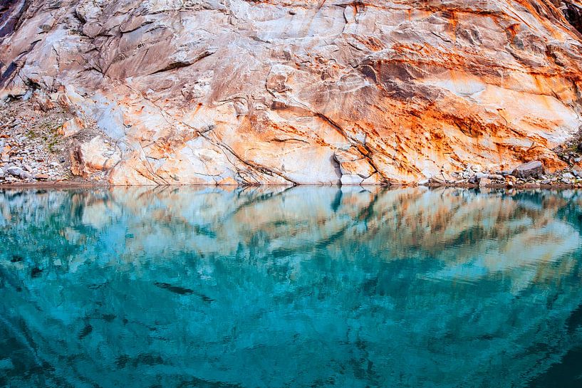 Eine Felswand von Christa Kramer
