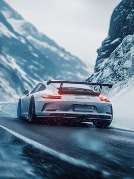 Sculpter la glace - Porsche in Motion