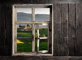 Blick durch ein Fenster von Jürgen Wiesler