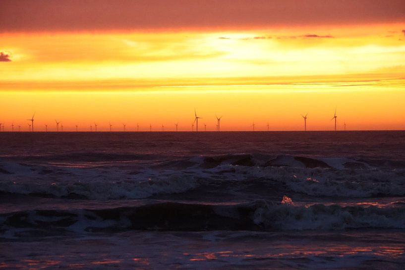 Sunset Zandvoort by Christel Smits
