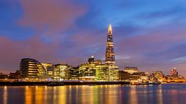 Vue du Shard, Londres sur Adelheid Smitt