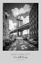 In focus: NEW YORK CITY Manhattan Bridge by Melanie Viola thumbnail