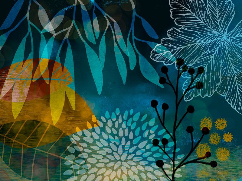 Mystical Garden 11 by Karin Steenge