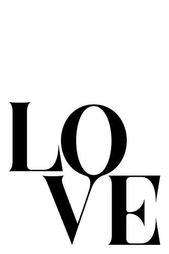 Bold Love Typography