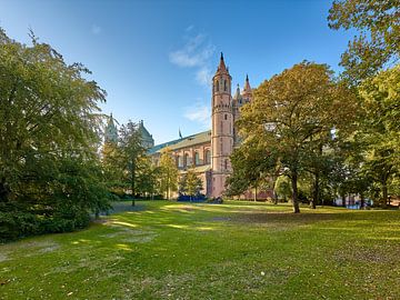 Worms, de kathedraal van St. Peter en Paul van Ralph Rainer Steffens