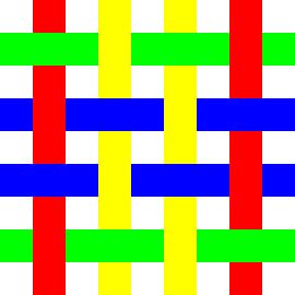 Color-Permutation | ID=09 | V=47 | P #06 | RYGB von Gerhard Haberern