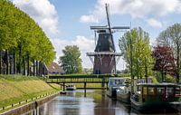 Dokkum town in Friesland