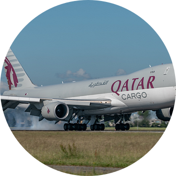 Boeing 747-8 Cargo van Qatar Airways. van Jaap van den Berg