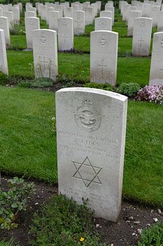 Oosterbeek Nederland Airborne Britse en Poolse begraafplaats van Richard Wareham