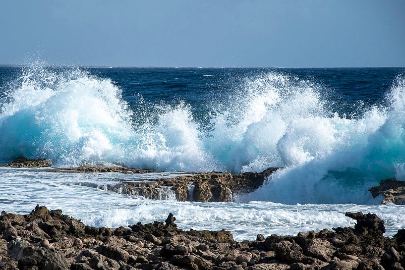 Mer sur la côte de Bonaire par Henk Zielstra
