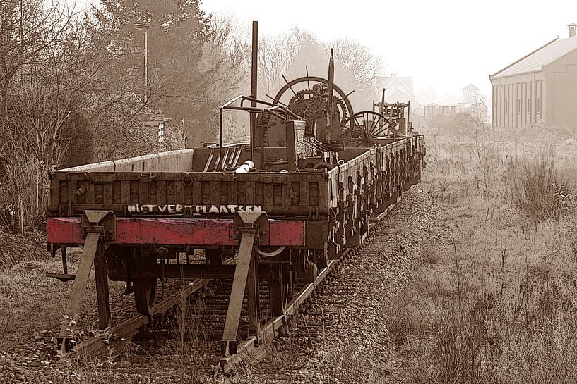 Oud treinstel van Wybrich Warns