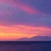 Schöner Sonnenuntergang in Südalbanien von Adelheid Smitt
