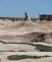 Hoodoo Im Badlands National Park South Dakota