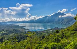 Gunung Agung à Bali en Indonésie