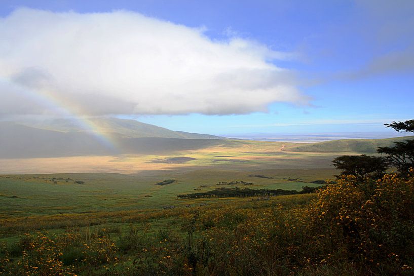 Ngorongoro rainbow van BL Photography