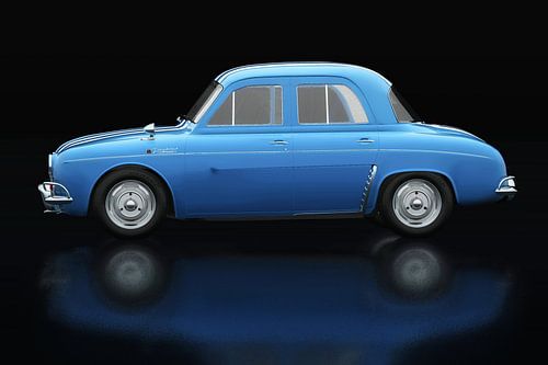 Renault Dauphine Gordini Zijaanzicht