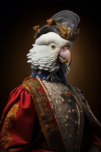 Oiseau de style baroque