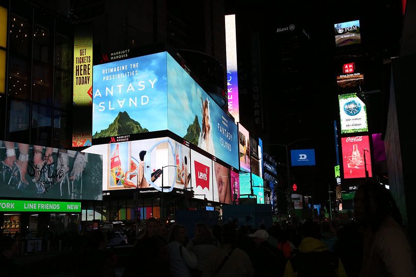 Times Square New York von Emma Jorissen