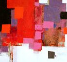 Abstract No.78 (Red-Pink) by Claudia Neubauer thumbnail