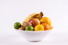 Fruit bowl full of delicious fruit by Lydia Hoogland
