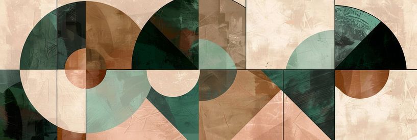 Vintage Geometrie von Poster Art Shop