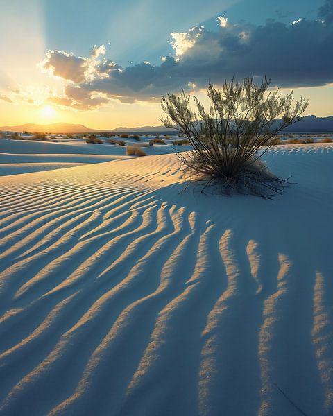 Schönheit der Wüste von fernlichtsicht