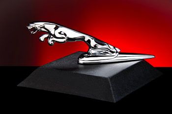 klassiek Jaguar auto-embleem