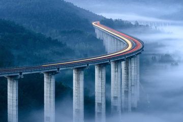 Il viadotto di Pietrasecca (IT) van Riccardo Lucidi