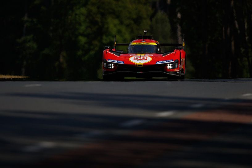 Ferrari in Le Mans von Rick Kiewiet