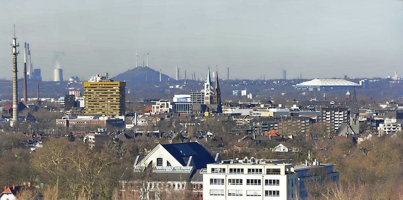 Gelsenkirchen Skyline 7 van Edgar Schermaul