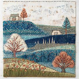 Featuring sashiko embroidery and wabi-sabi aesthetics