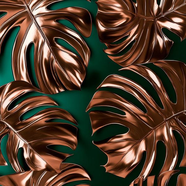 Blattgold-Design von Poster Art Shop