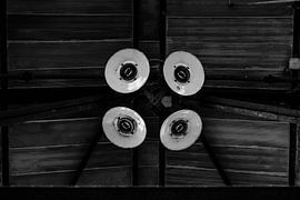 Industriële lampen met optisch effect