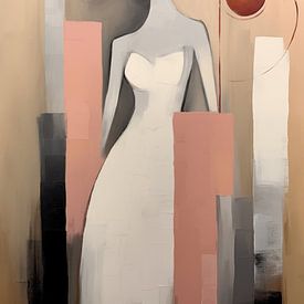 Silhouet in Flux van Kunstgalerij Roderick Sebastiaan
