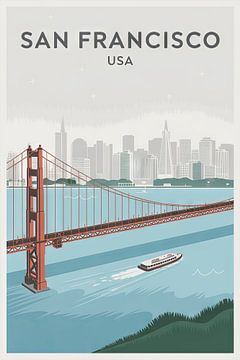 San Francisco, VS. van Poster Art Shop