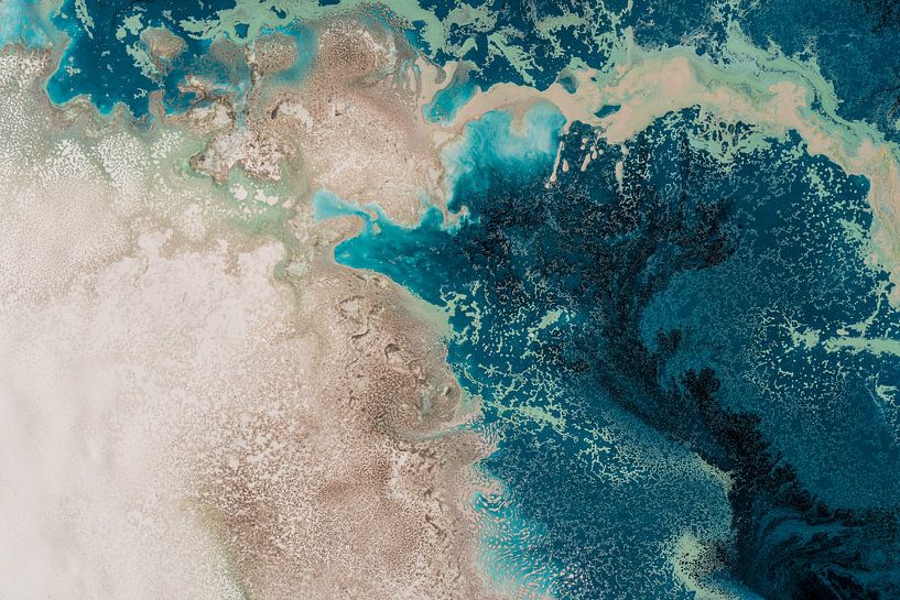 Teal Seas von Petra Meikle de Vlas