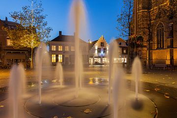 Fontein  stadsplein Oosterhout van Pixel Meeting Point