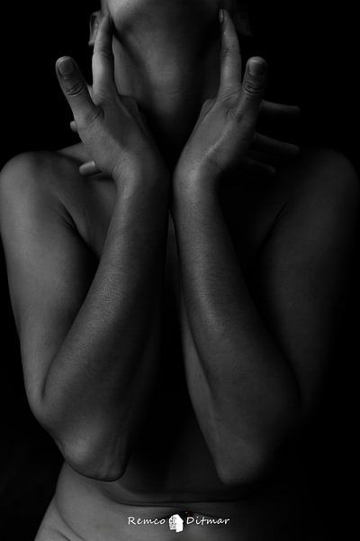 Bodyscapes schwarz und weiß von Remco Ditmar