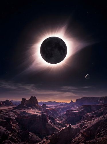 De maansverduistering