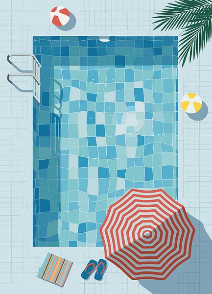 Swimming Pool by Vicky Hanggara