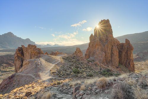 Teneriffa La Catedral bei den Roques de Garcia