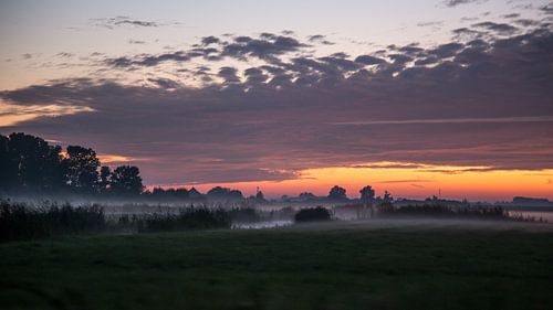 avond in de eilandspolder