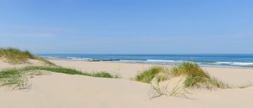  Sommer am Strand mit Sanddünen und Wellen von Sjoerd van der Wal