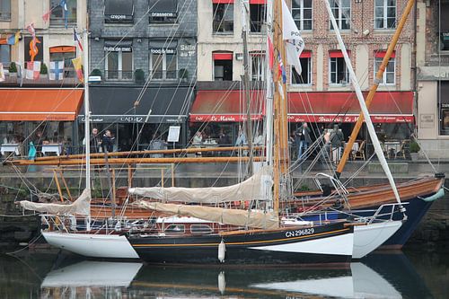 De haven van Honfleur.