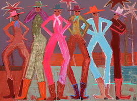 Palm Cowboys by Atelier Paint-Ing